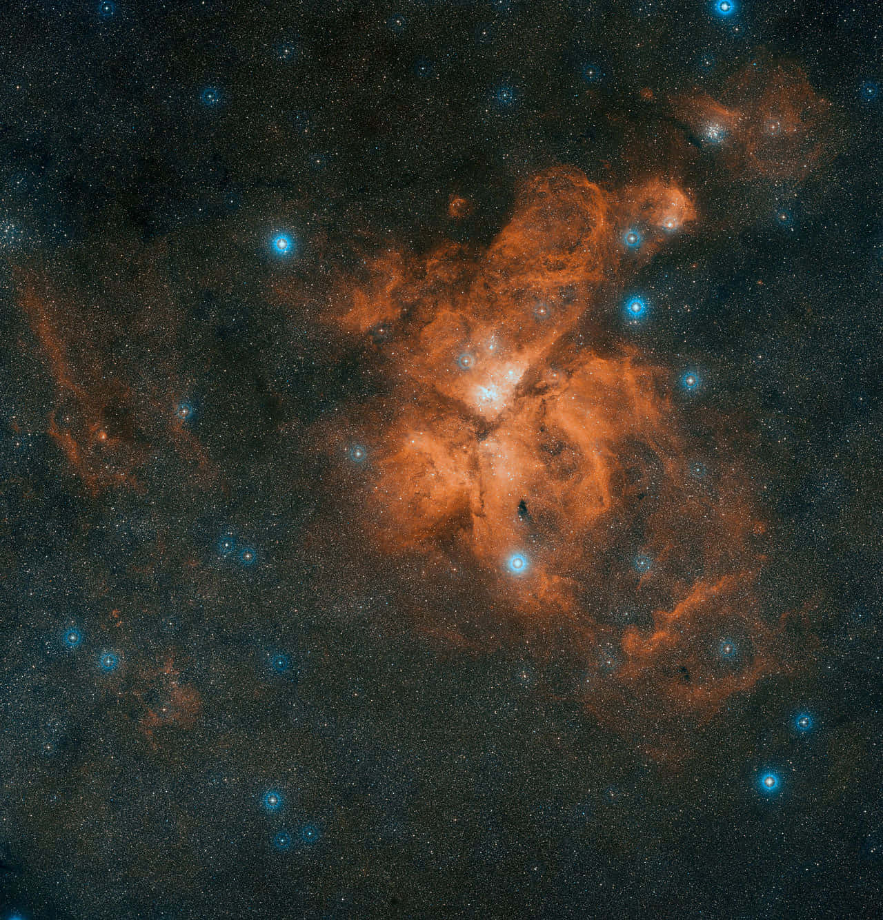 Carina Nebula - A Celestial Masterpiece Wallpaper
