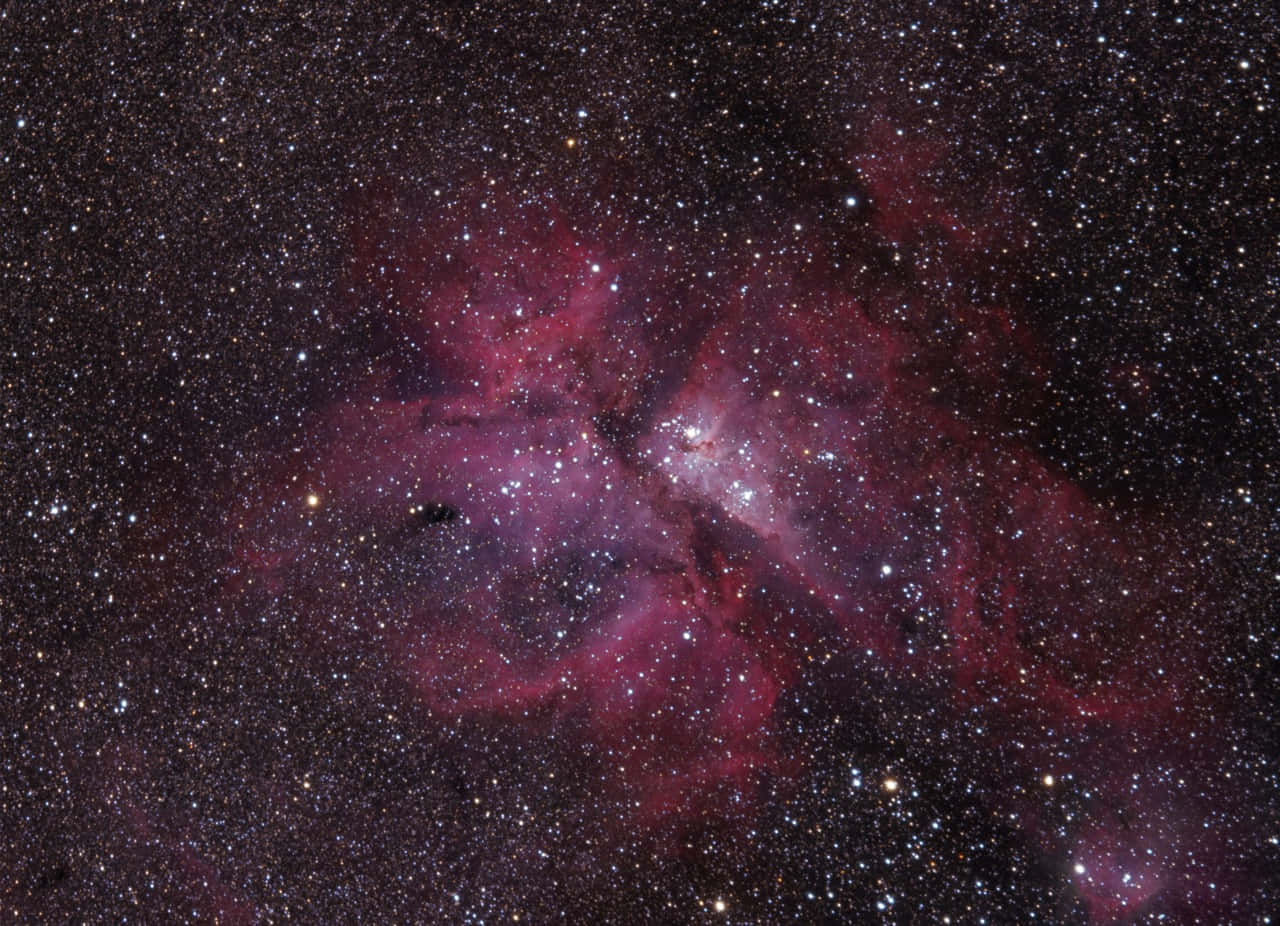 Stunning Colors of the Carina Nebula Wallpaper