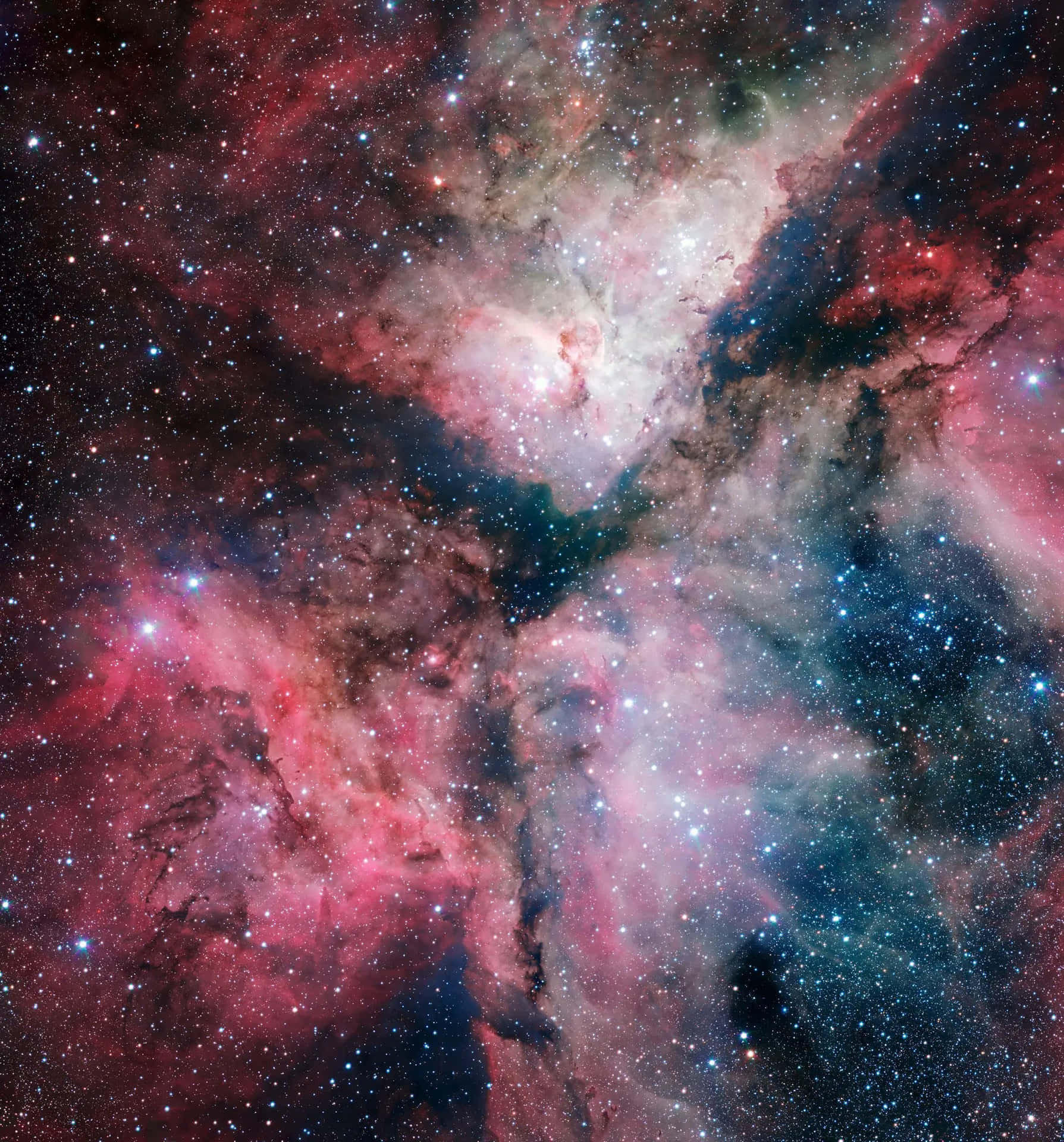 Stunning Carina Nebula in High Resolution Wallpaper