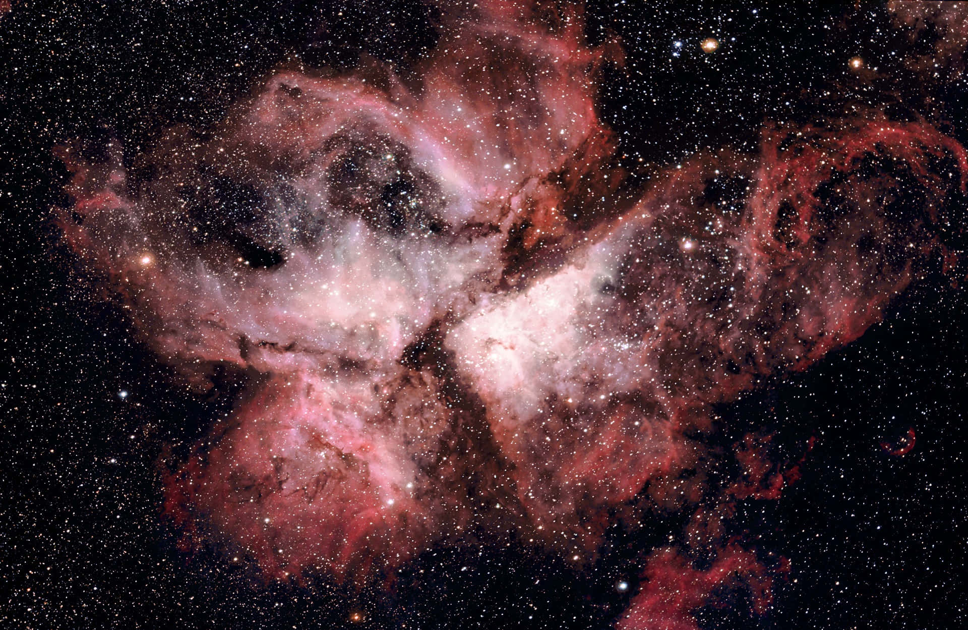 Breathtaking View of Carina Nebula Wallpaper