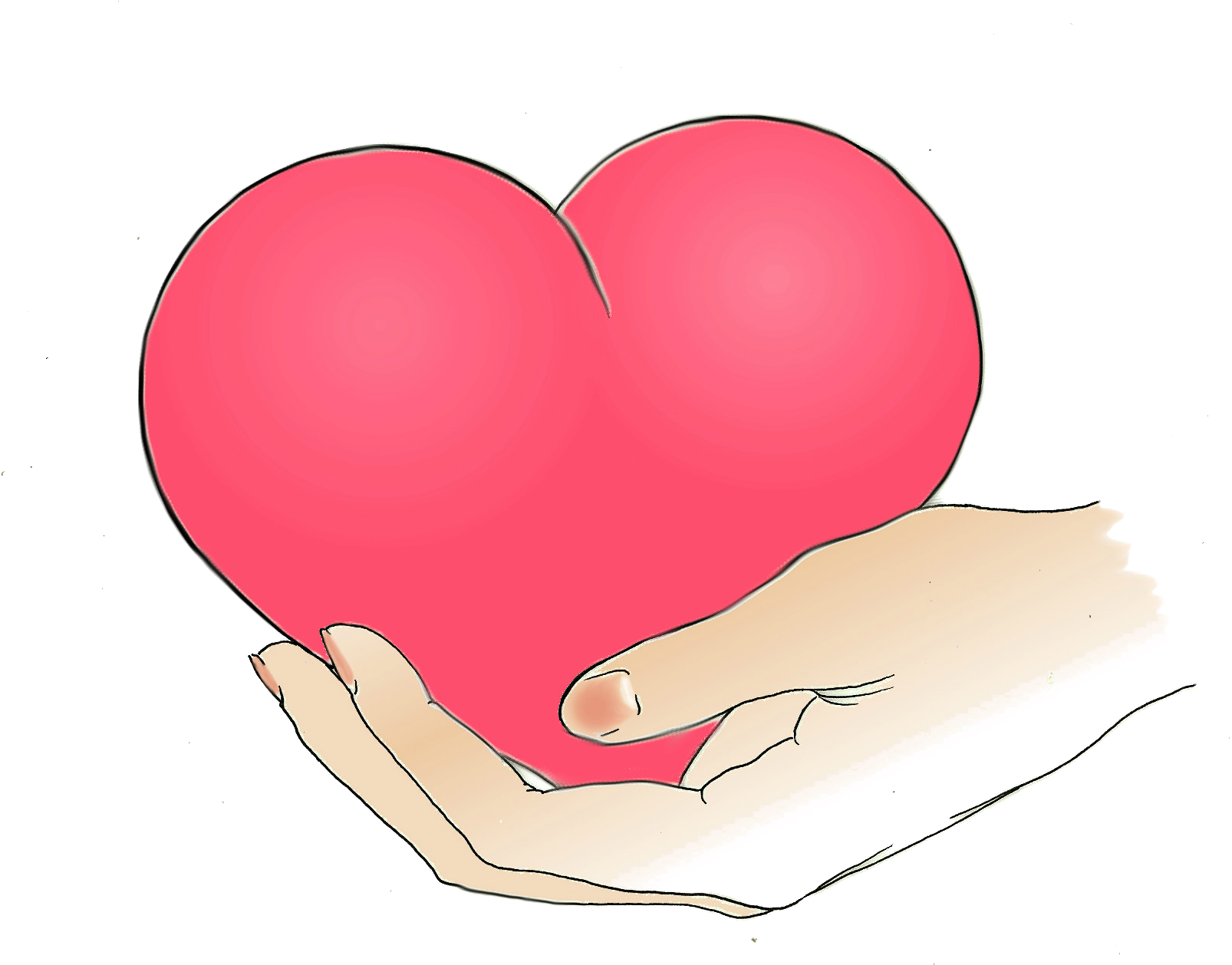 Caring Heartin Hand PNG