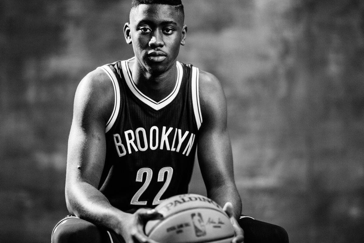 Caris Levert In Black And White Wallpaper