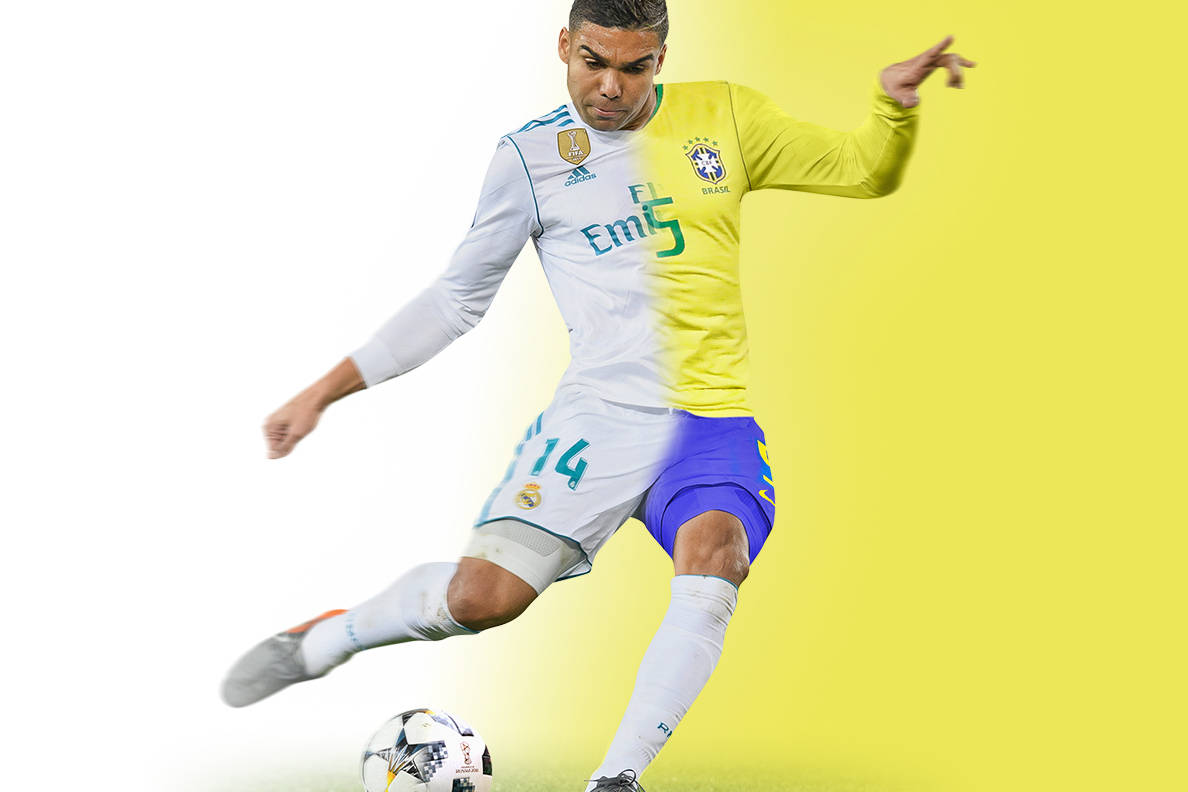 Carloscasimiro Real Madrid Brasil Skulle Kunna Vara En Utmärkt Bakgrundsbild För Din Dator Eller Mobiltelefon! Wallpaper