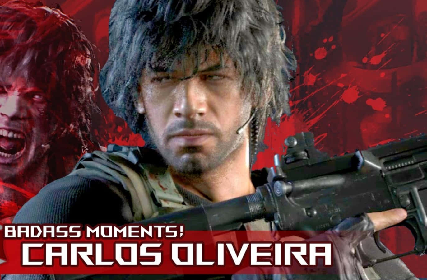 Carlos Oliveira In Action During High-stakes Mission Wallpaper