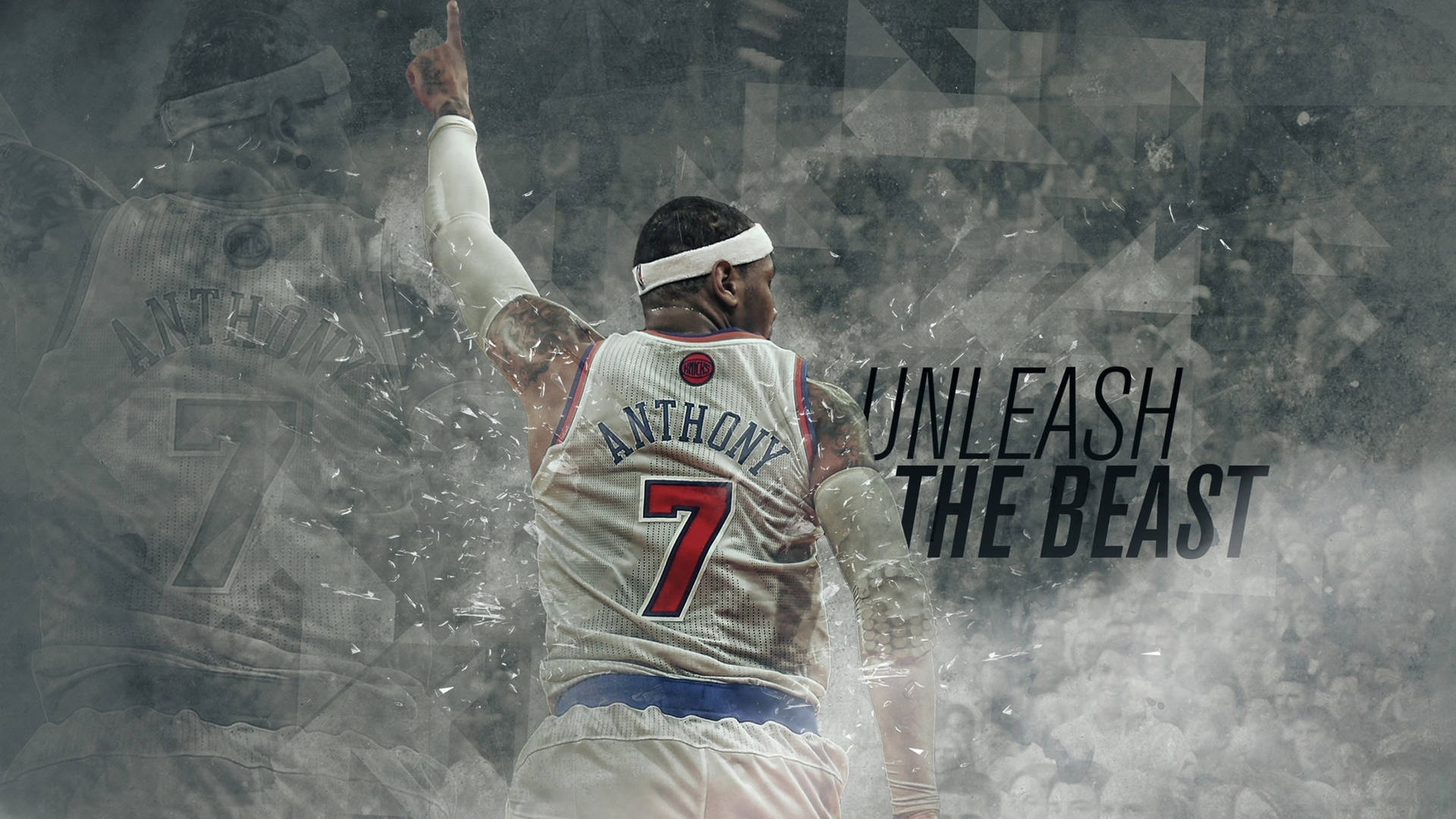 Carmelo Anthony Unleash The Beast Wallpaper