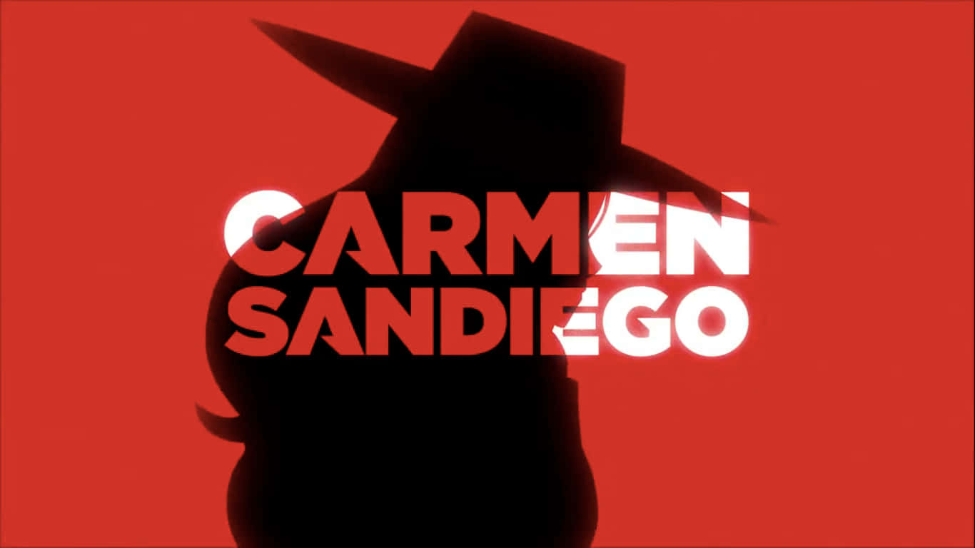 A Picture of the Iconic Detective Carmen Sandiego Wallpaper