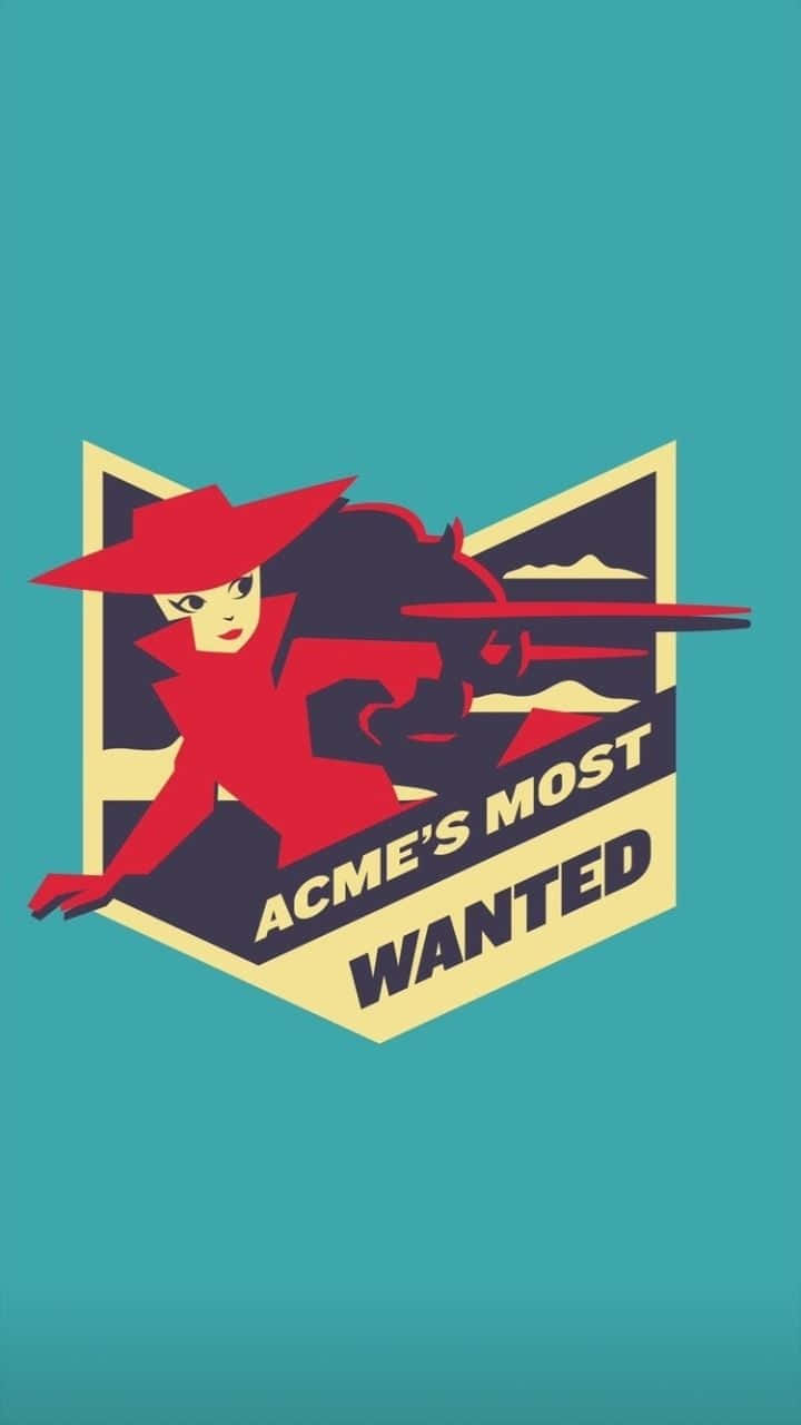 Help Carmen Sandiego find her way around the world." Wallpaper