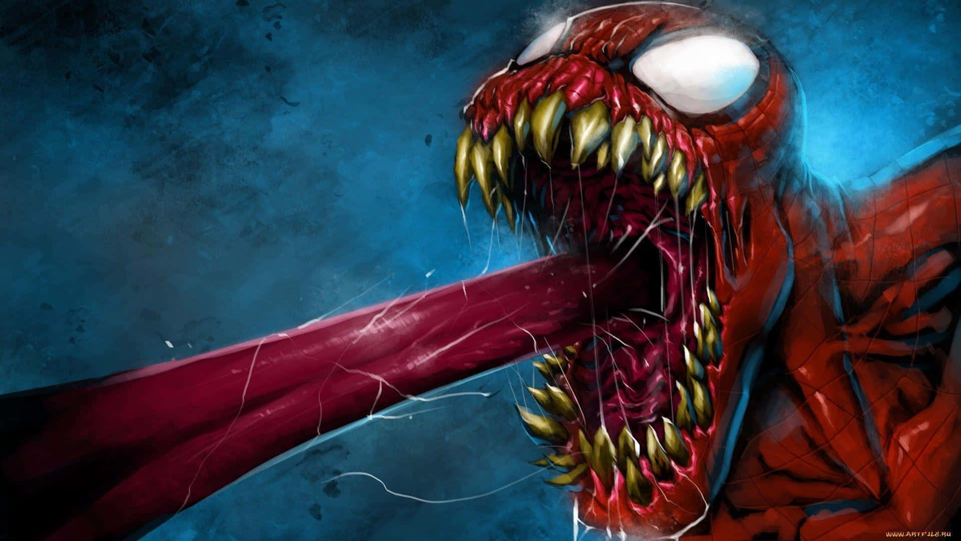 Carnage Unleashed - Fierce Marvel Villain in Action