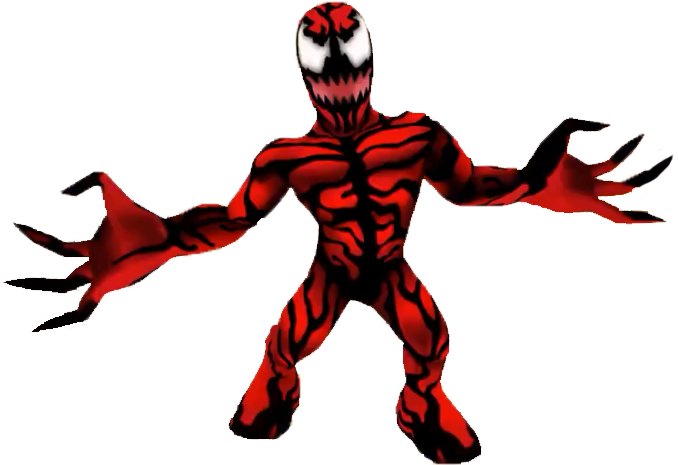 Carnage Character Pose PNG