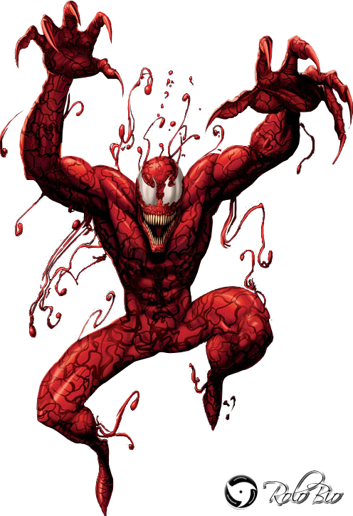 Carnage Comic Character Illustration PNG