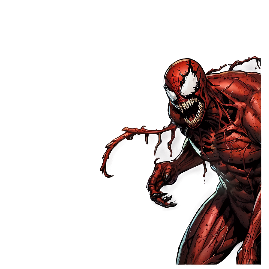 Download Carnage Comic Illustration Png Ysh42 | Wallpapers.com