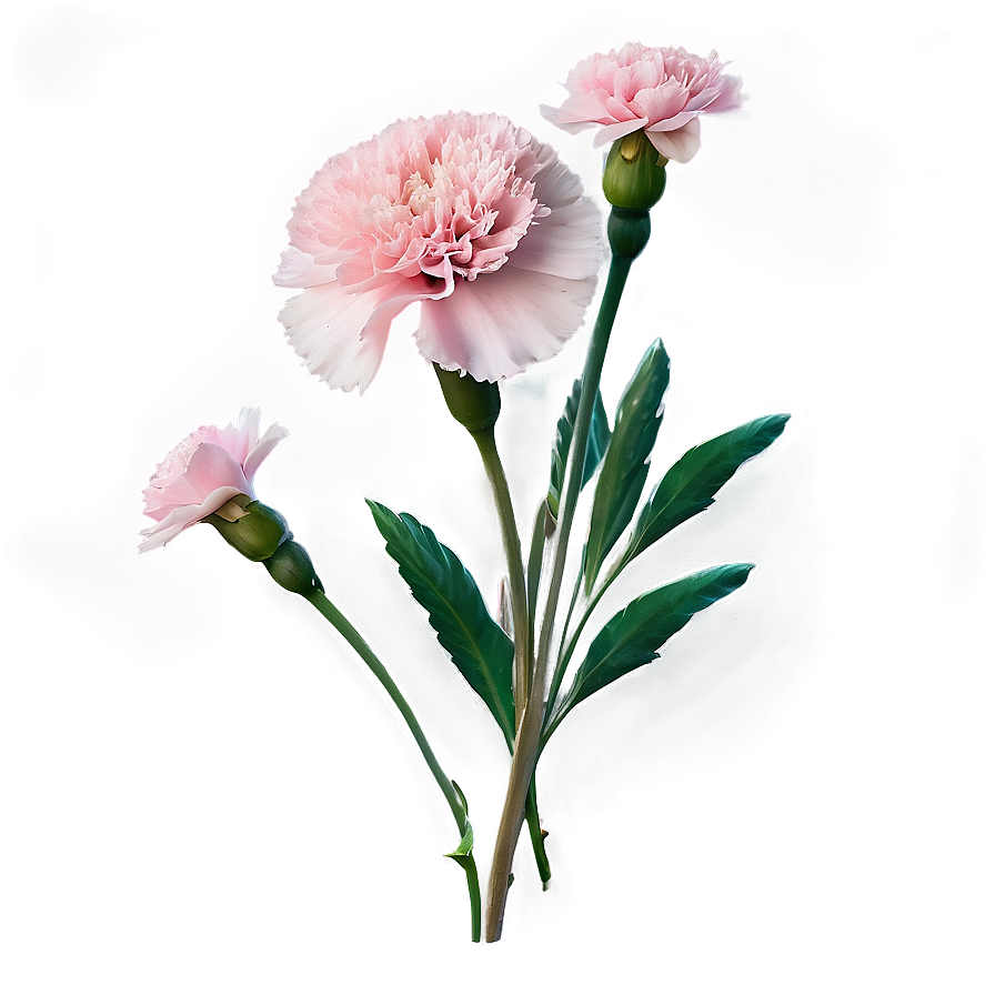 Carnation Cluster Png 2 PNG