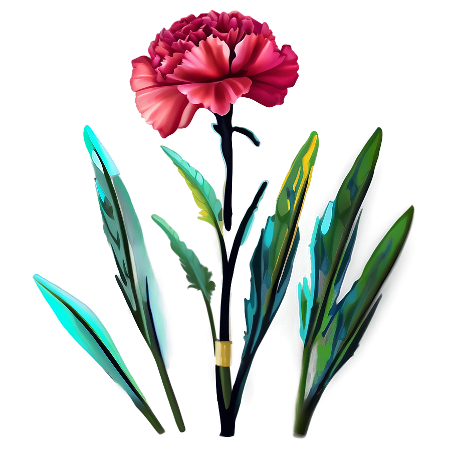 Carnation Flower Png Ulj18 PNG