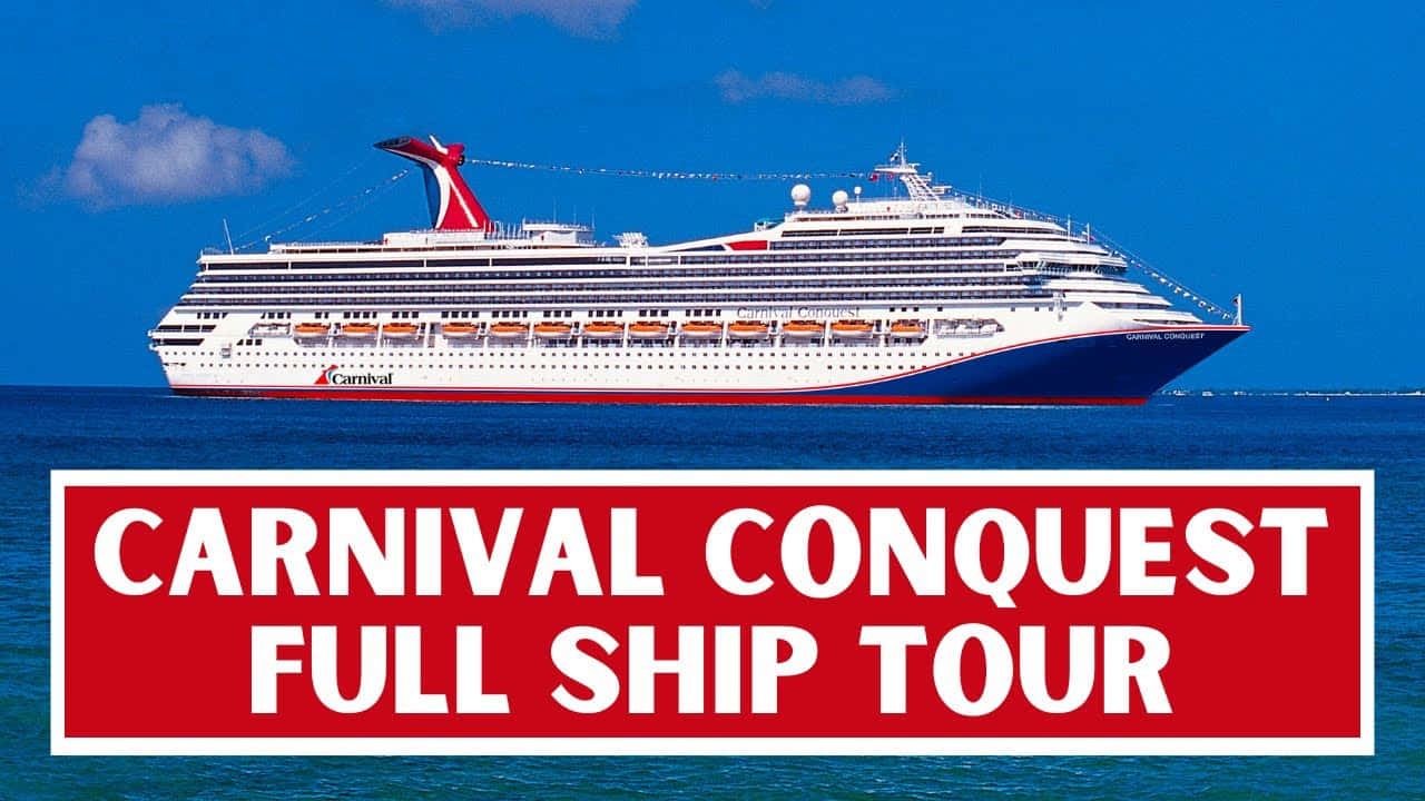 Kryssningsfartygetcarnival Conquest I Karibien