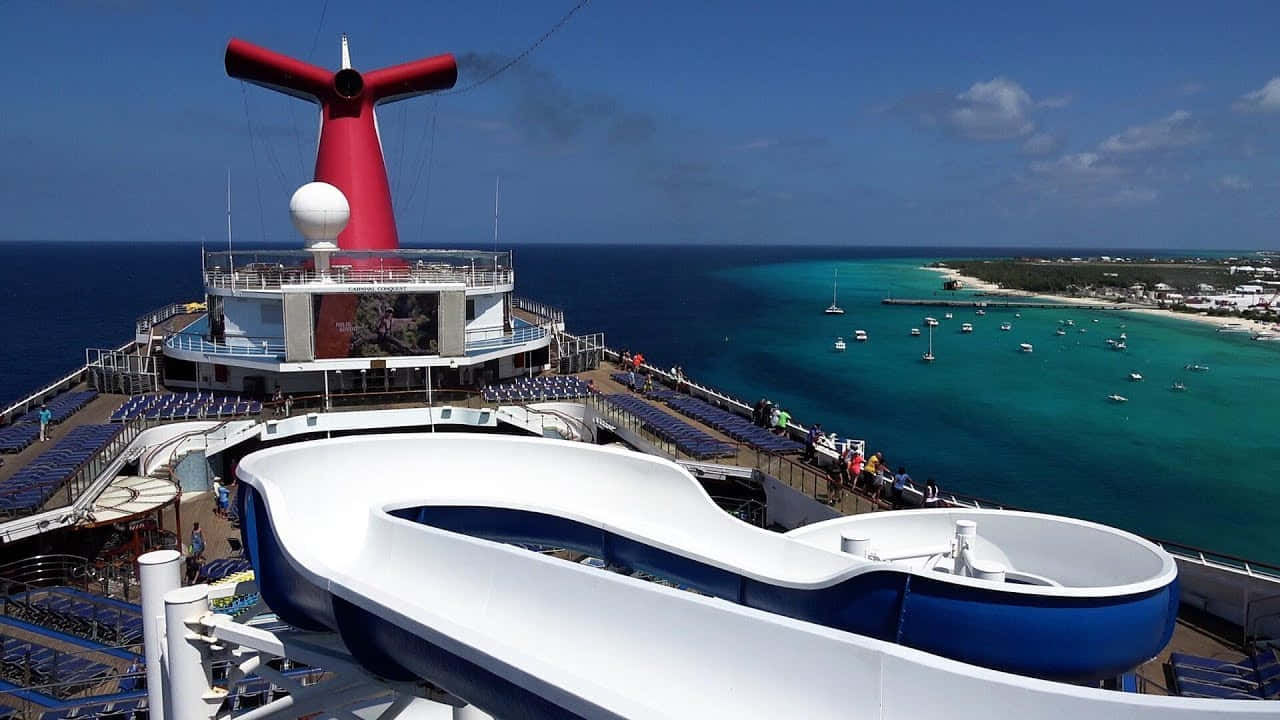 Carnival Cruise Ship With Water Slide