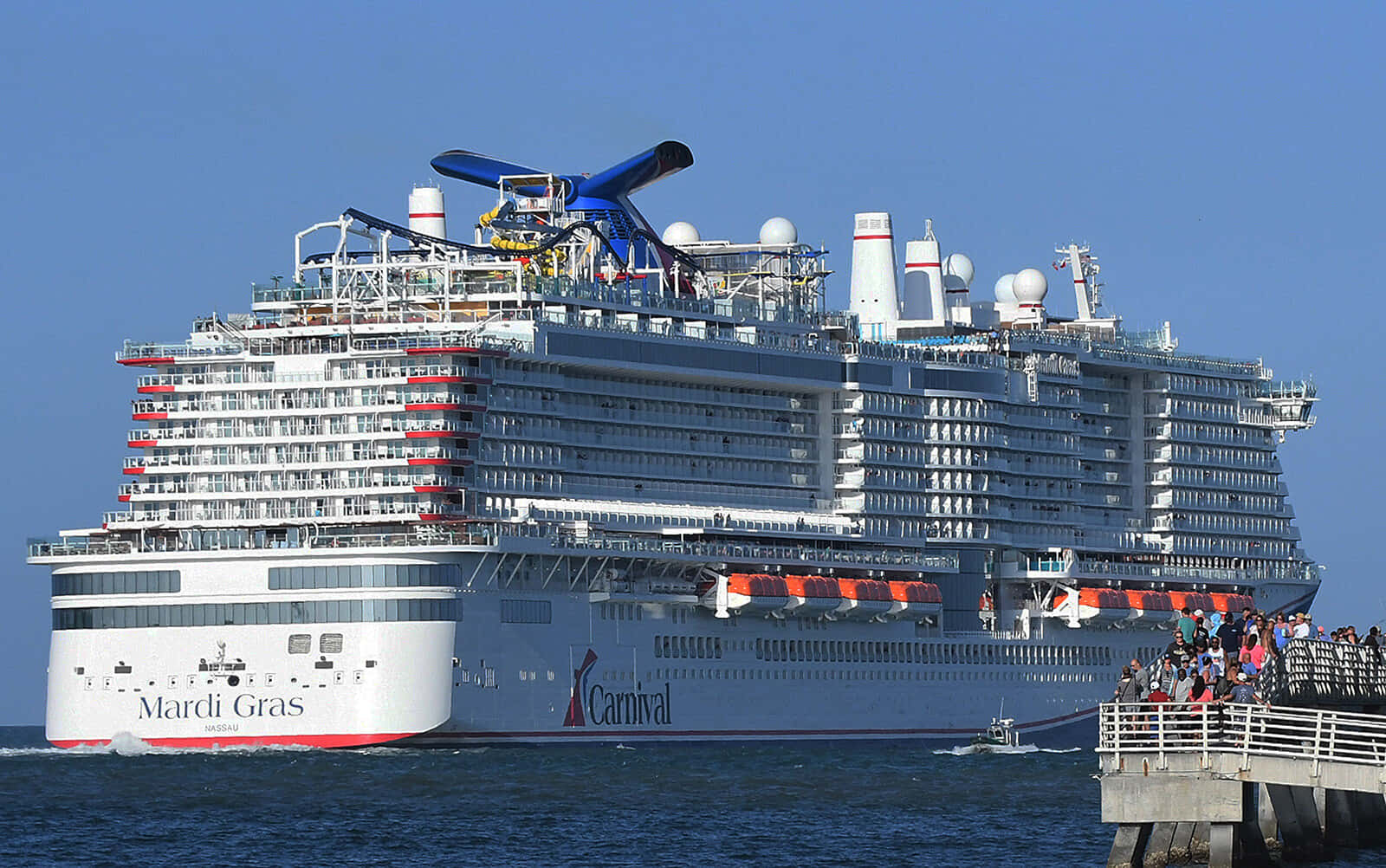 A Large Cruise Ship
