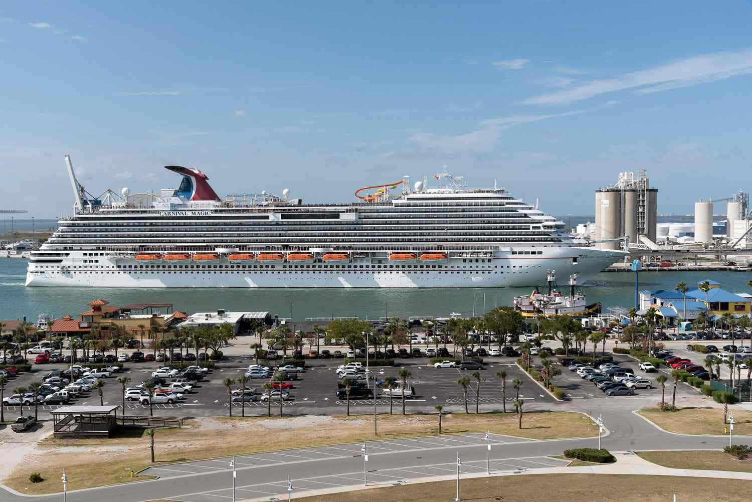Enjoy the thrilling rides and attractions aboard the Carnival Magic!