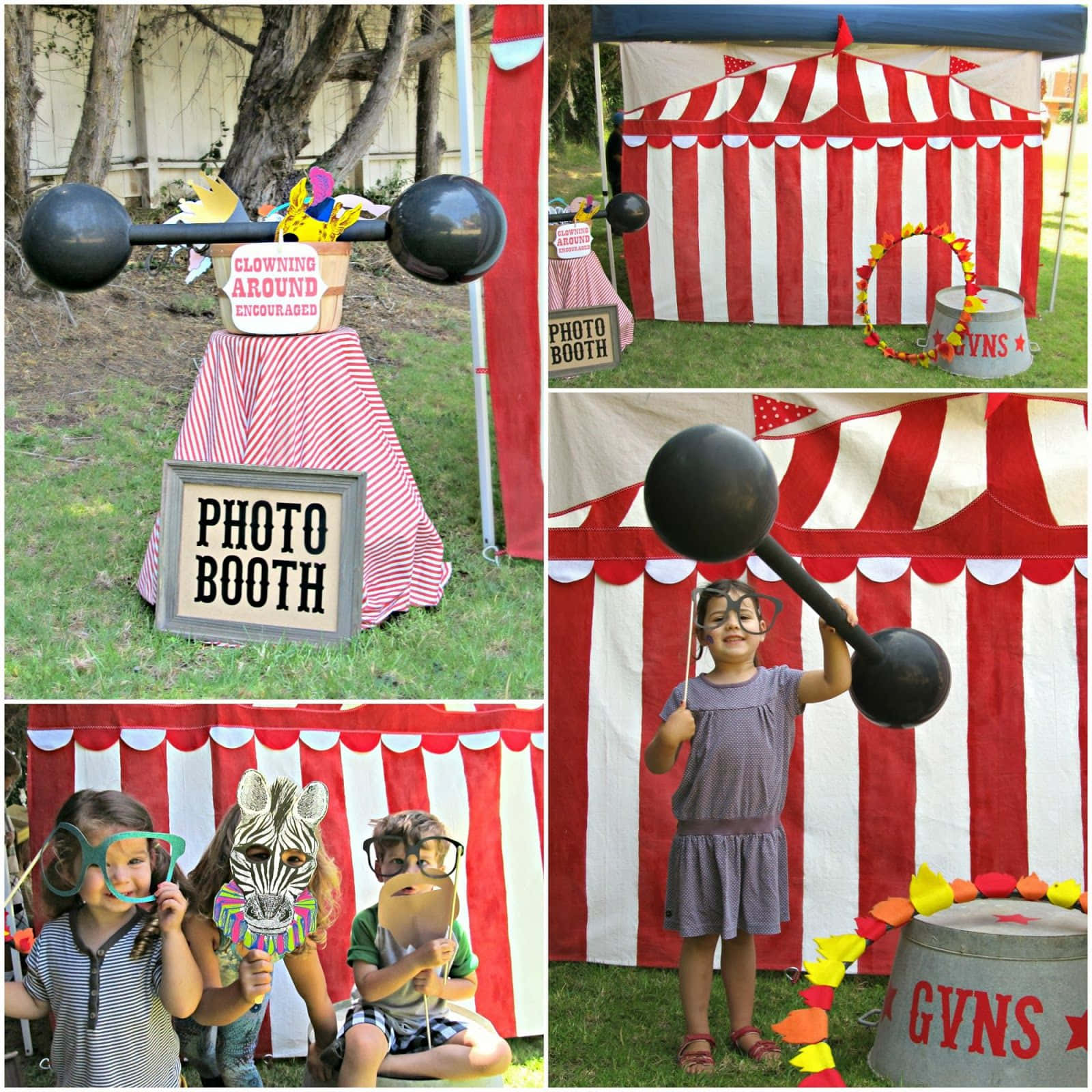 Carnival Circus Photo Booth Picture