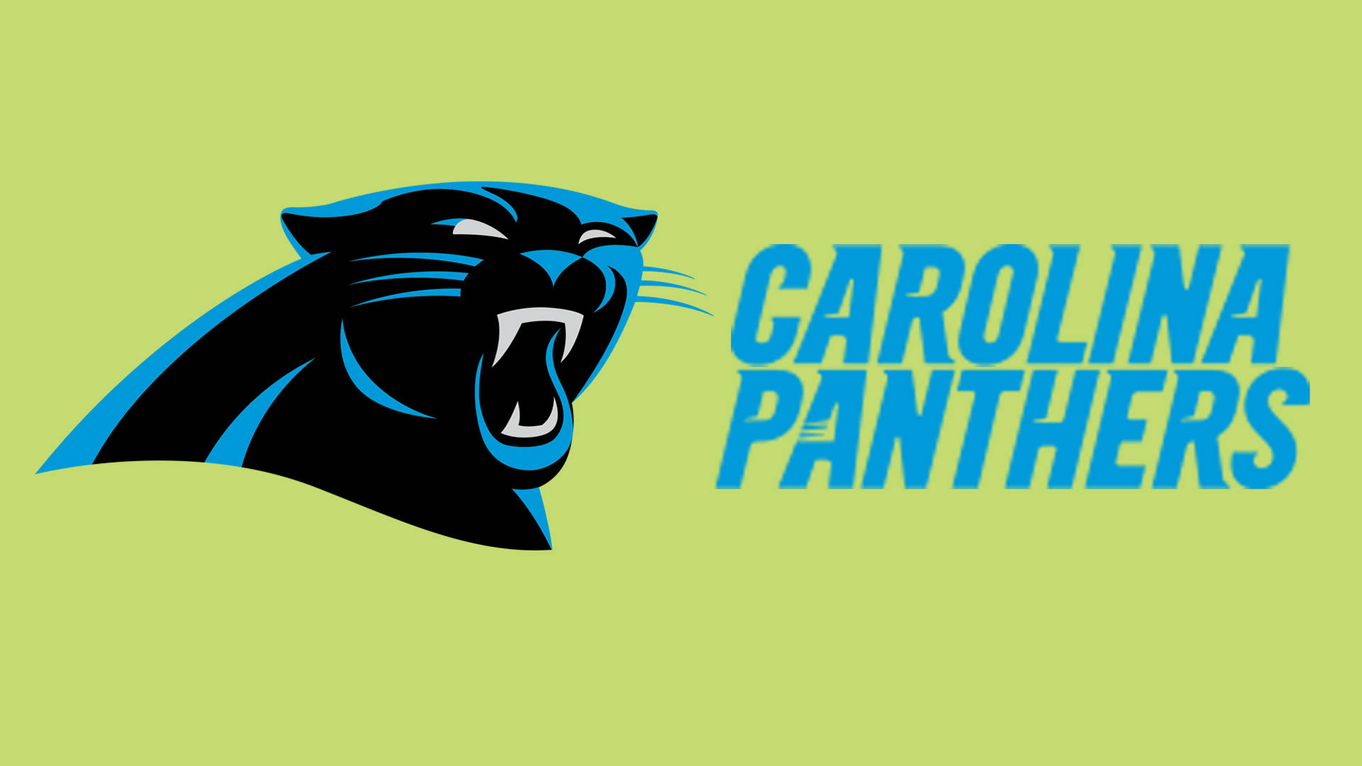 Carolina Panthers Light Green Wallpaper