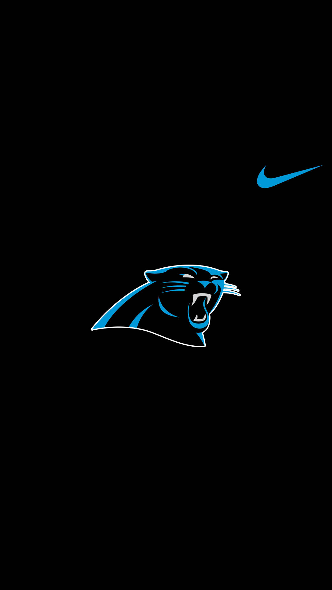 Carolina Panthers Nike Iphone Logo