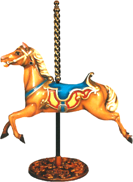 Carousel Horse Figurine PNG