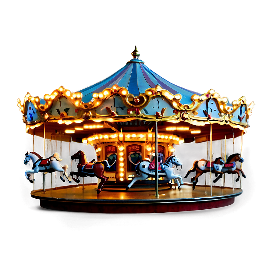 Carousel Under The Stars Png Hak PNG