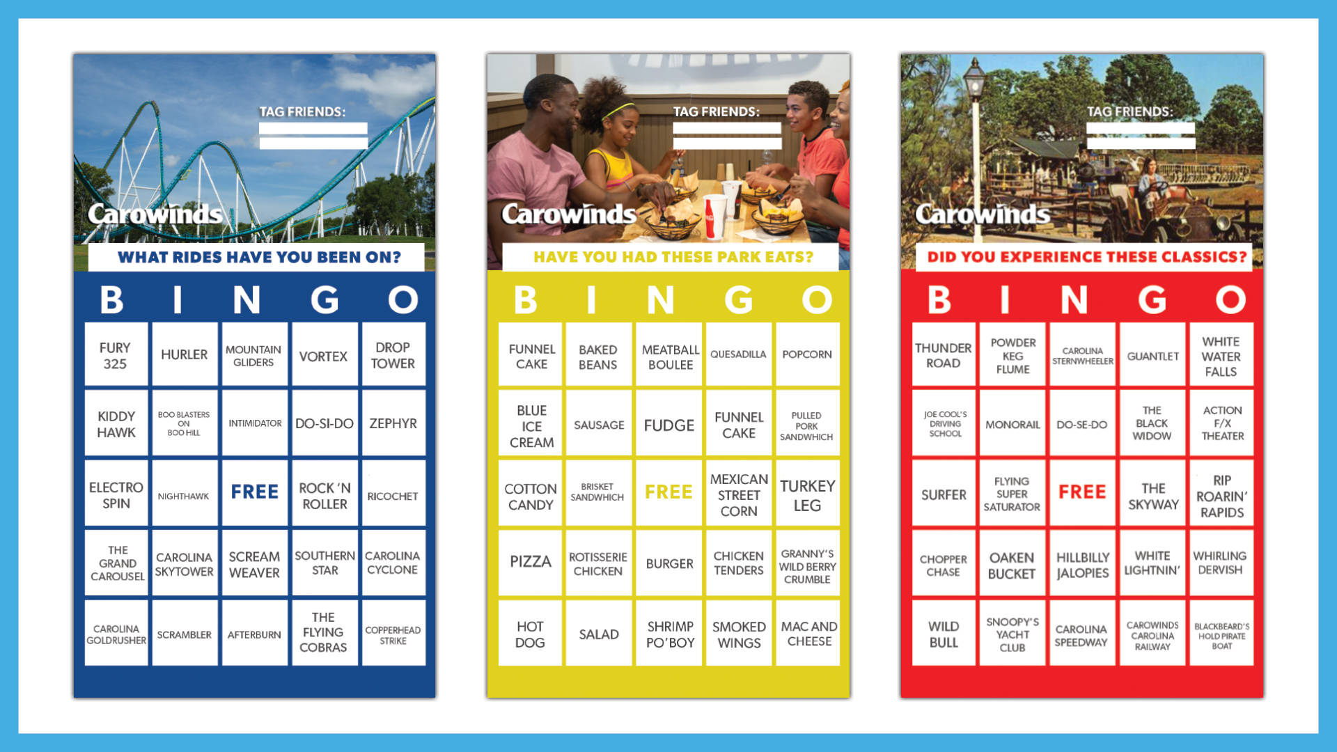 Bingo Night at Carowinds Theme Park Wallpaper