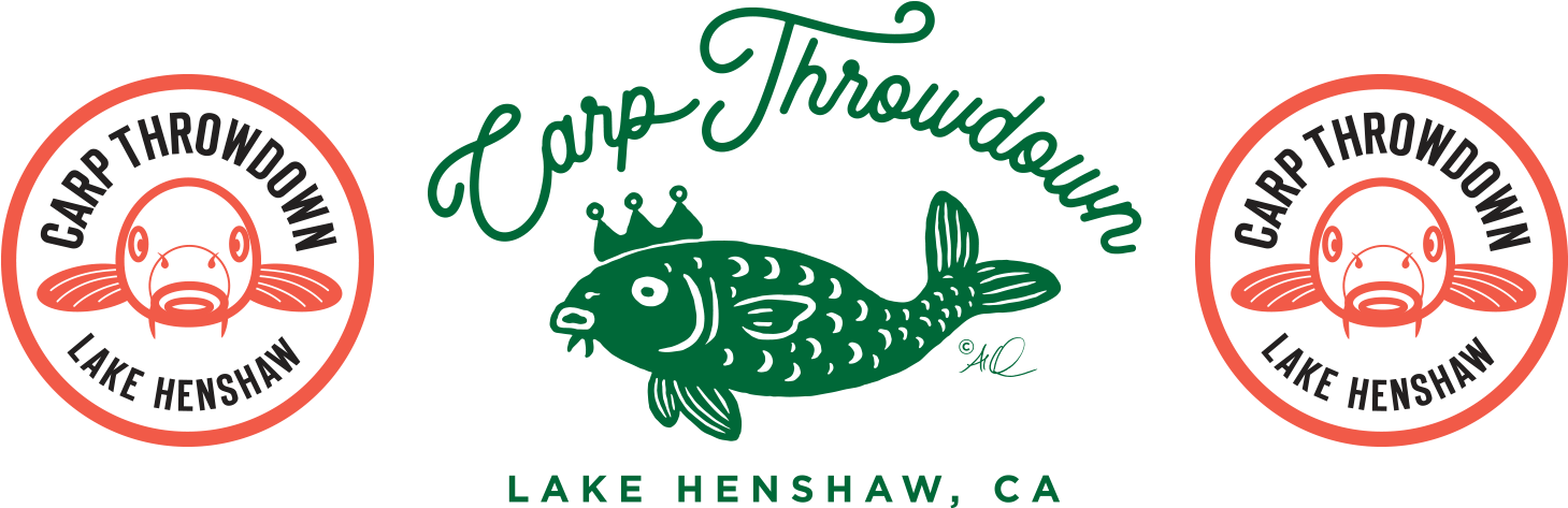 Carp Throwdown Event Logo PNG
