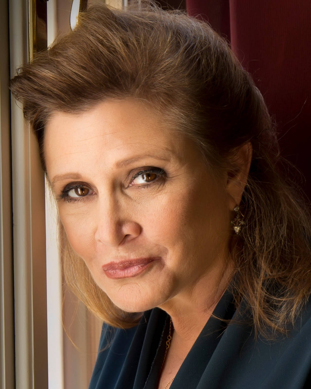Carrie Fisher Writer Wallpaper