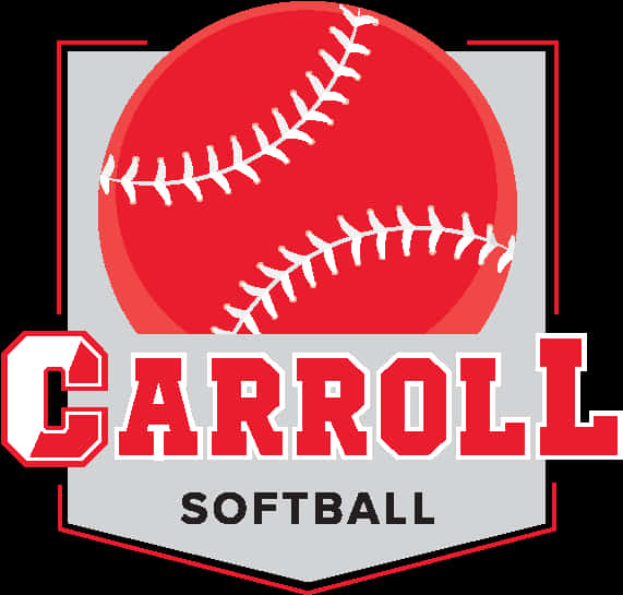 Carroll Softball Team Logo PNG