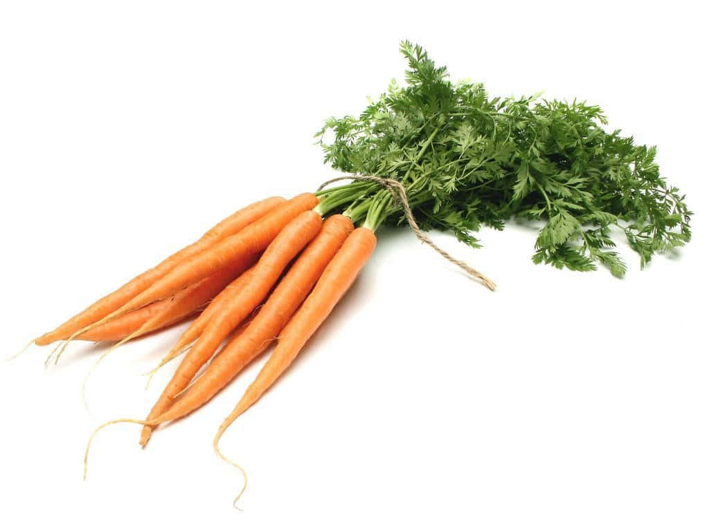 Image  Fresh orange carrots ready to be harvested