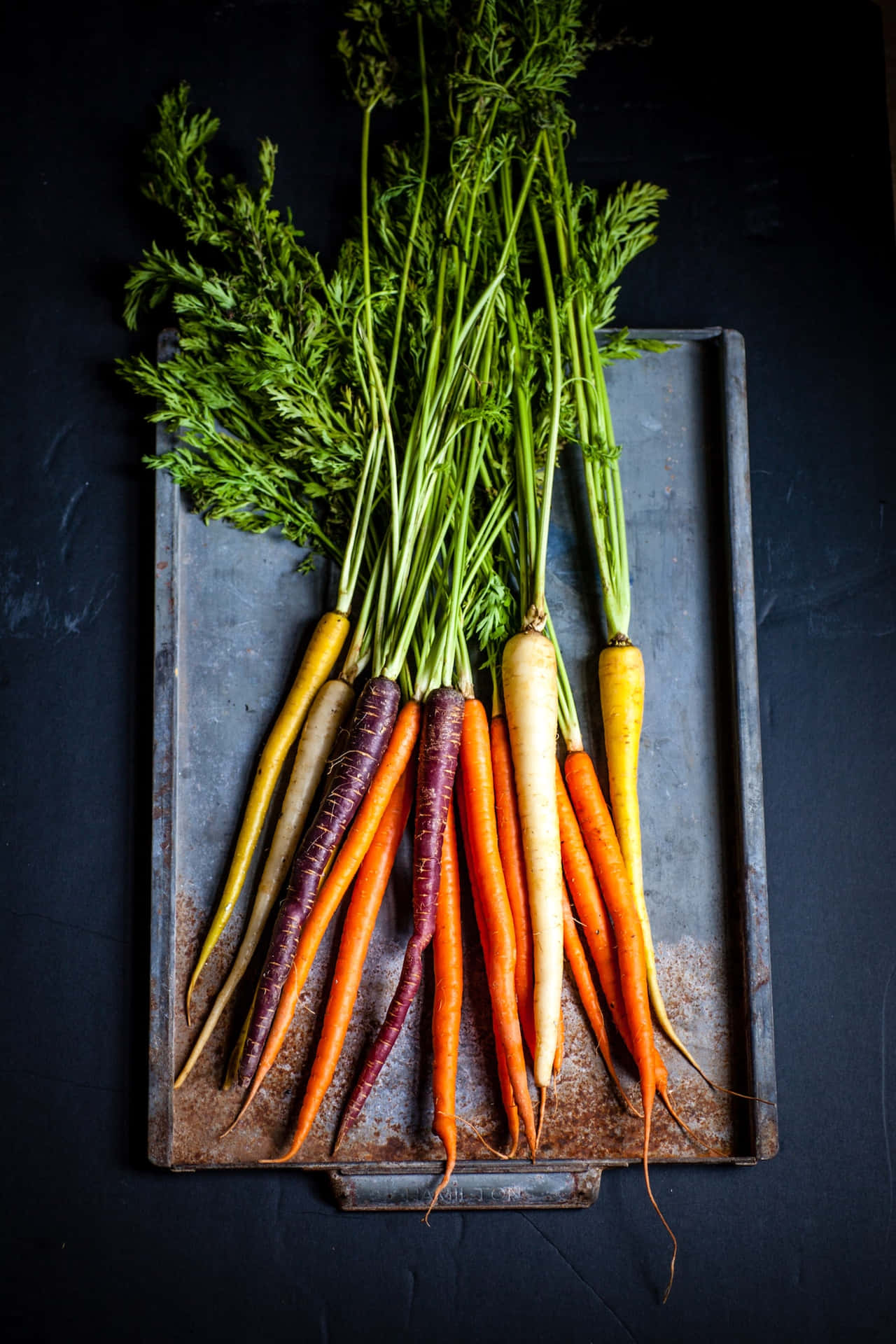 Carrot And Radish Root Vegetables Wallpaper