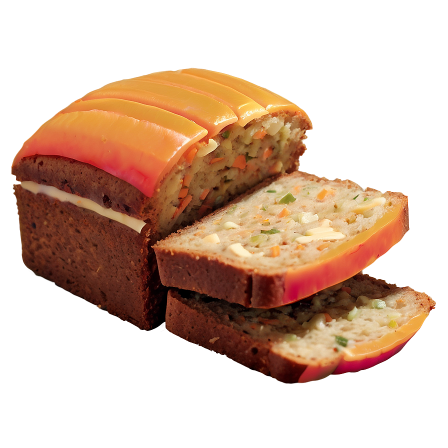 Carrot Bread Slice Png 06132024 PNG