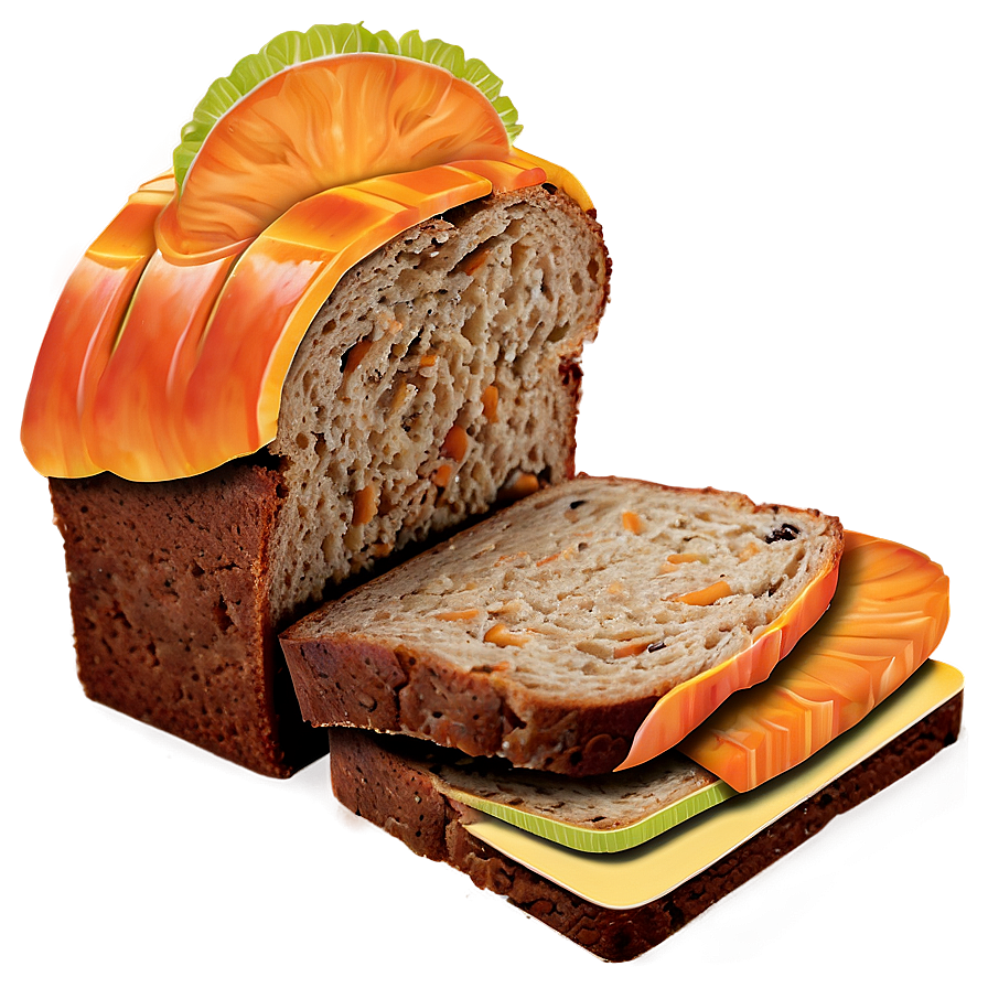 Carrot Bread Slice Png 62 PNG