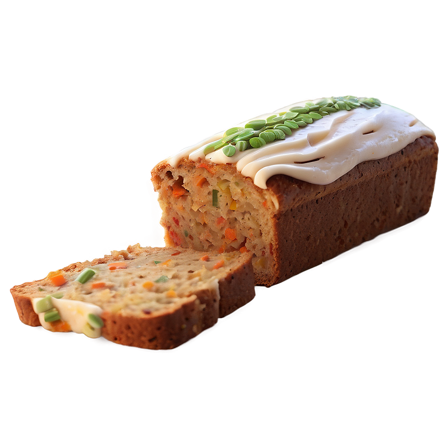 Carrot Bread Slice Png 8 PNG