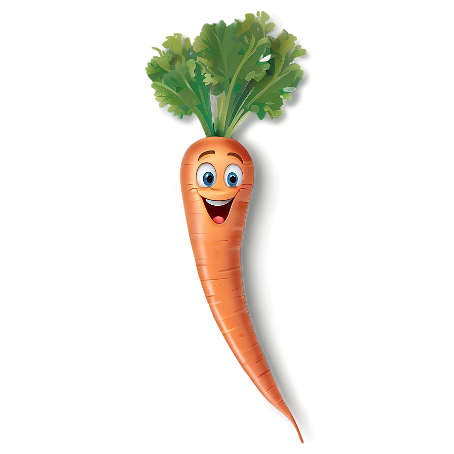 Carrot Cartoon Character Png Fuu25 PNG