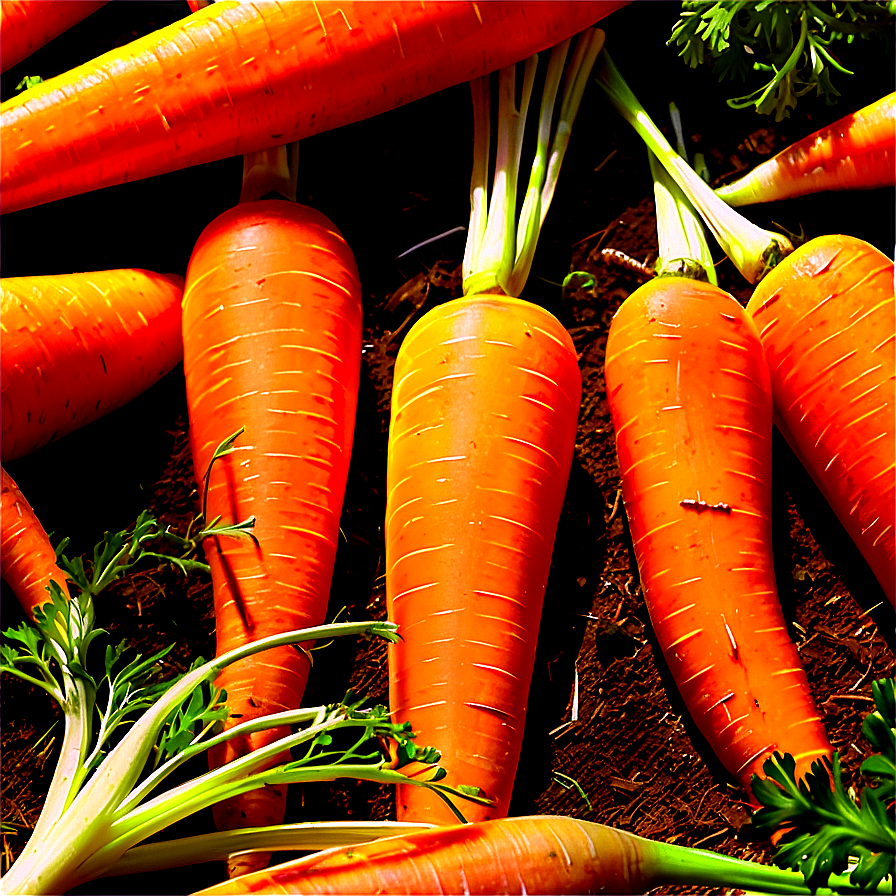 Carrot Field Png Enh45 PNG