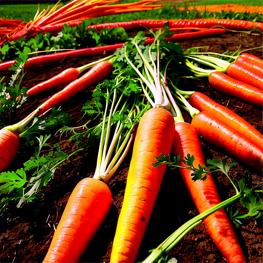 Carrot Field Png Nly PNG