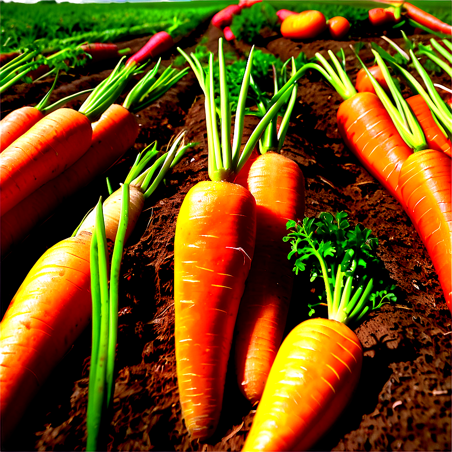 Carrot Field Png Quq8 PNG