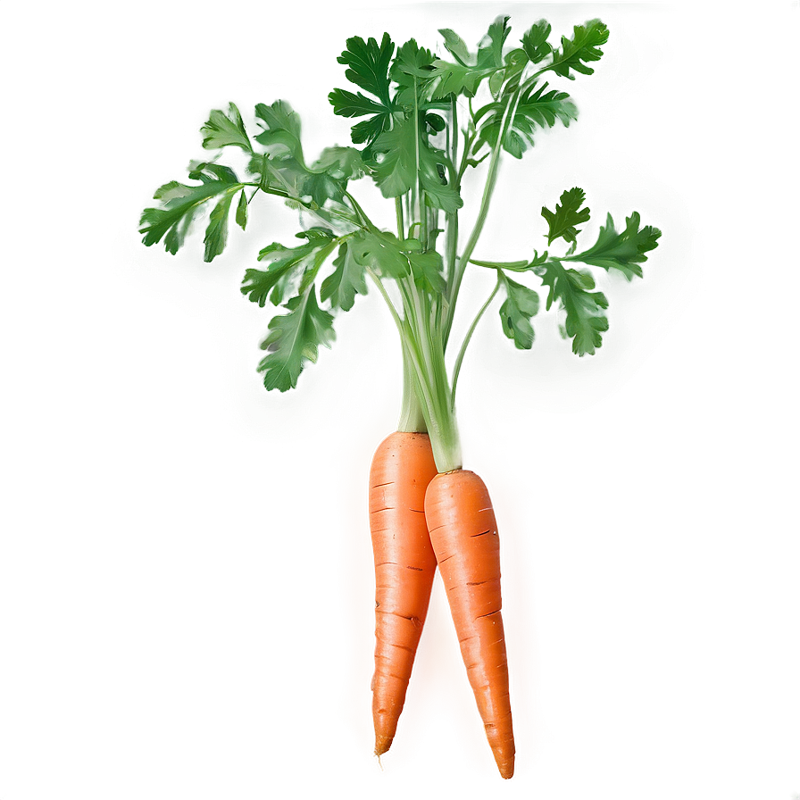 Carrot With Leaves Png Spx PNG