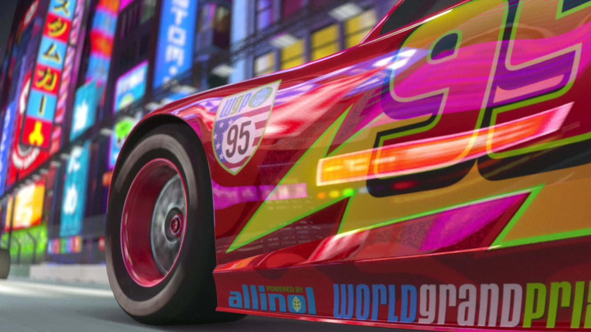 Lightning McQueen Buckle Up for a Thrilling Race