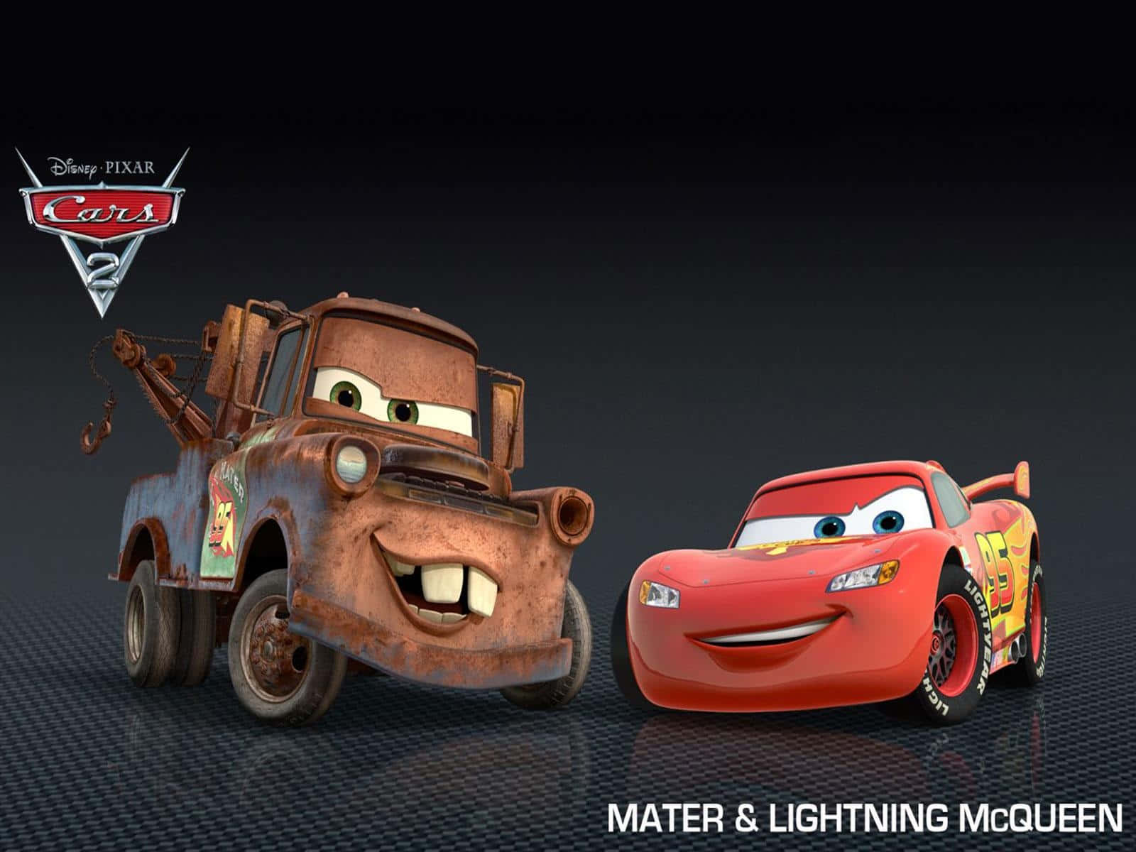 Disney Cars Lightning Mcqueen And Matt Mcqueen