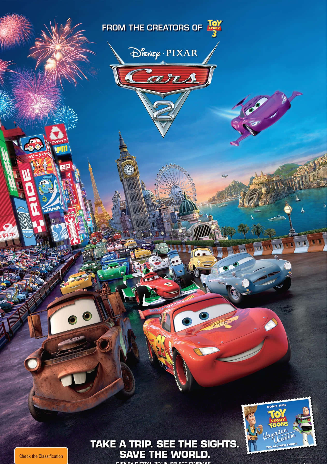 Prepare for the ultimate racing adventure in Cars 2!