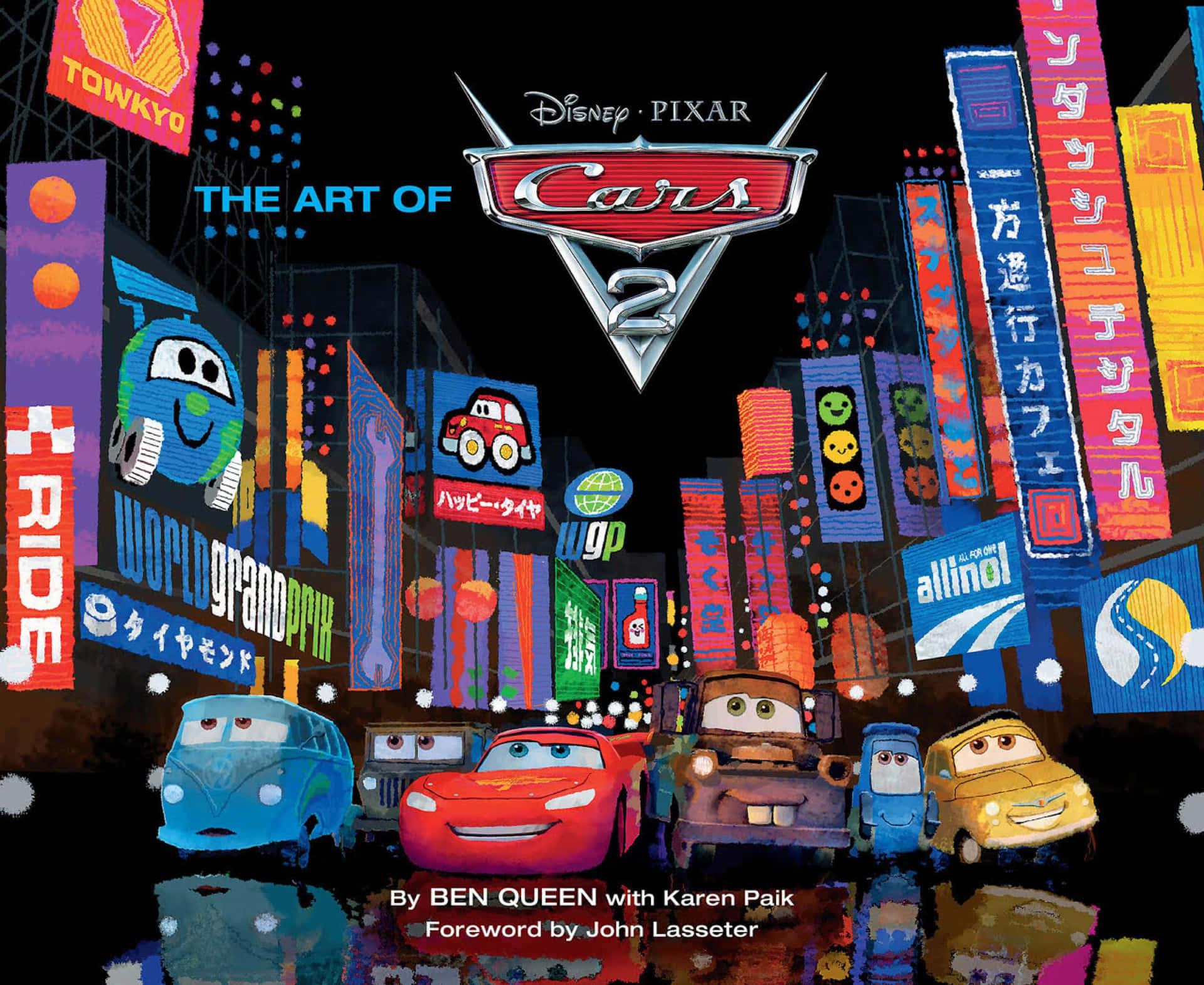 Bereitedich Auf Atemberaubende Geschwindigkeitsabenteuer Bei Disney-pixars Cars 2 Vor.