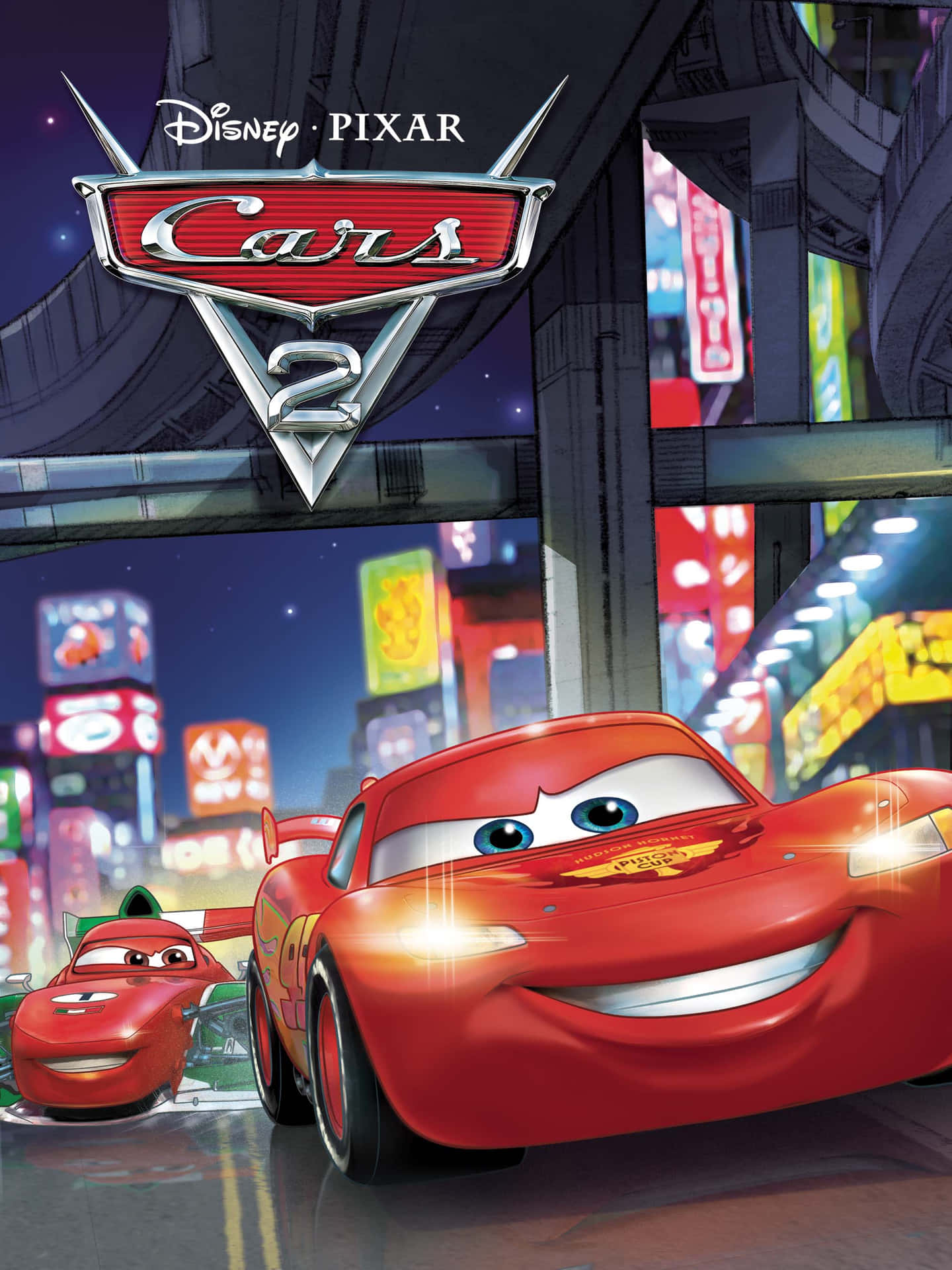 Lightning McQueen takes the lead in Cars 2