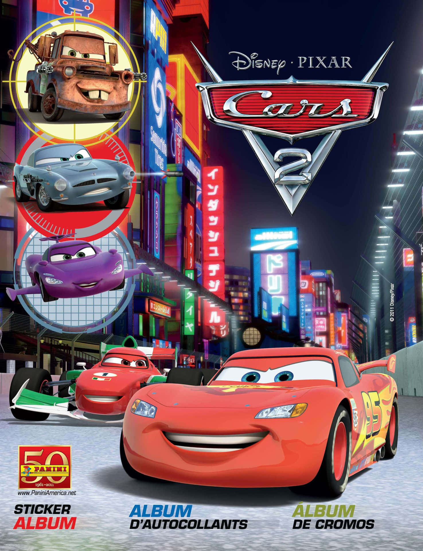 "Turbocharged Performance - Lightning McQueen Races Around The Track In Cars 2!"