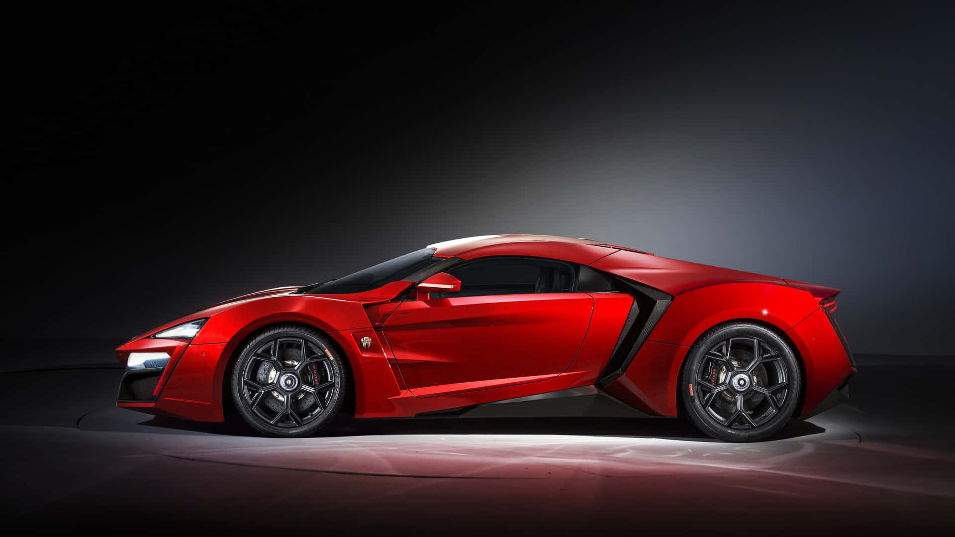 Sleek Red Hypercar Ready to Conquer the Road with Power and Performance