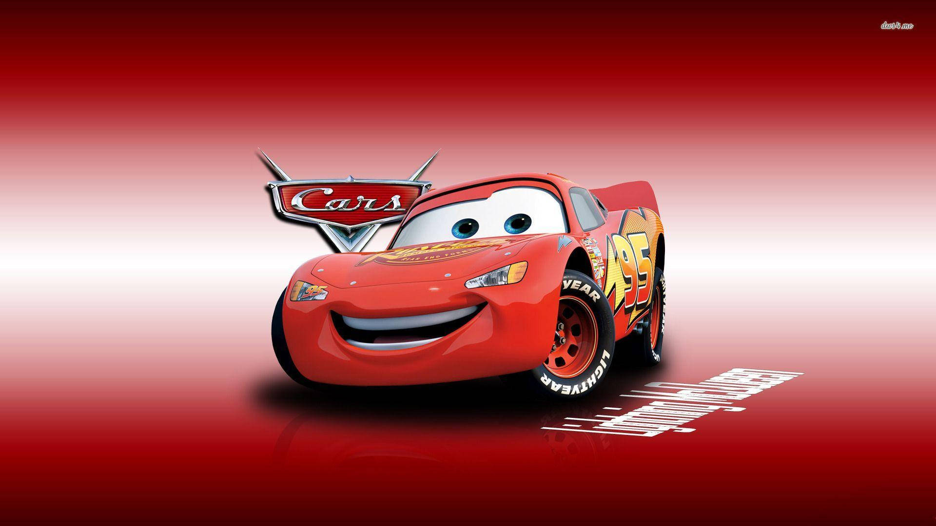 Cars Poster Red Aesthetic Wallpaper