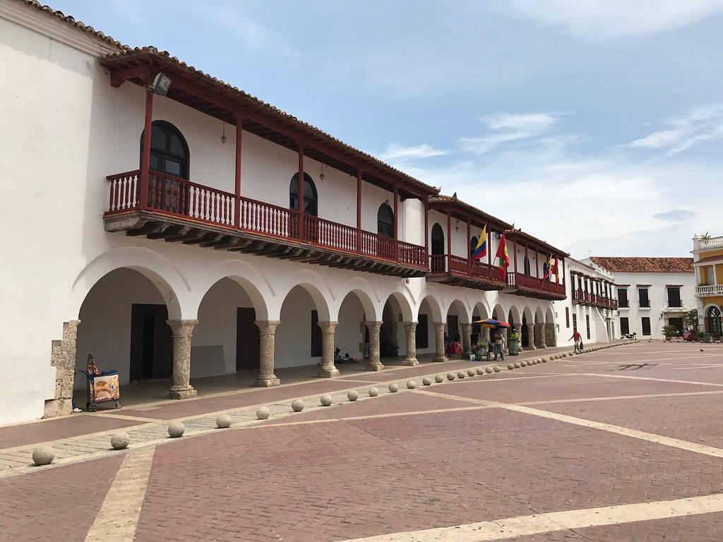 Cartagena City Hall In Colombia Picture