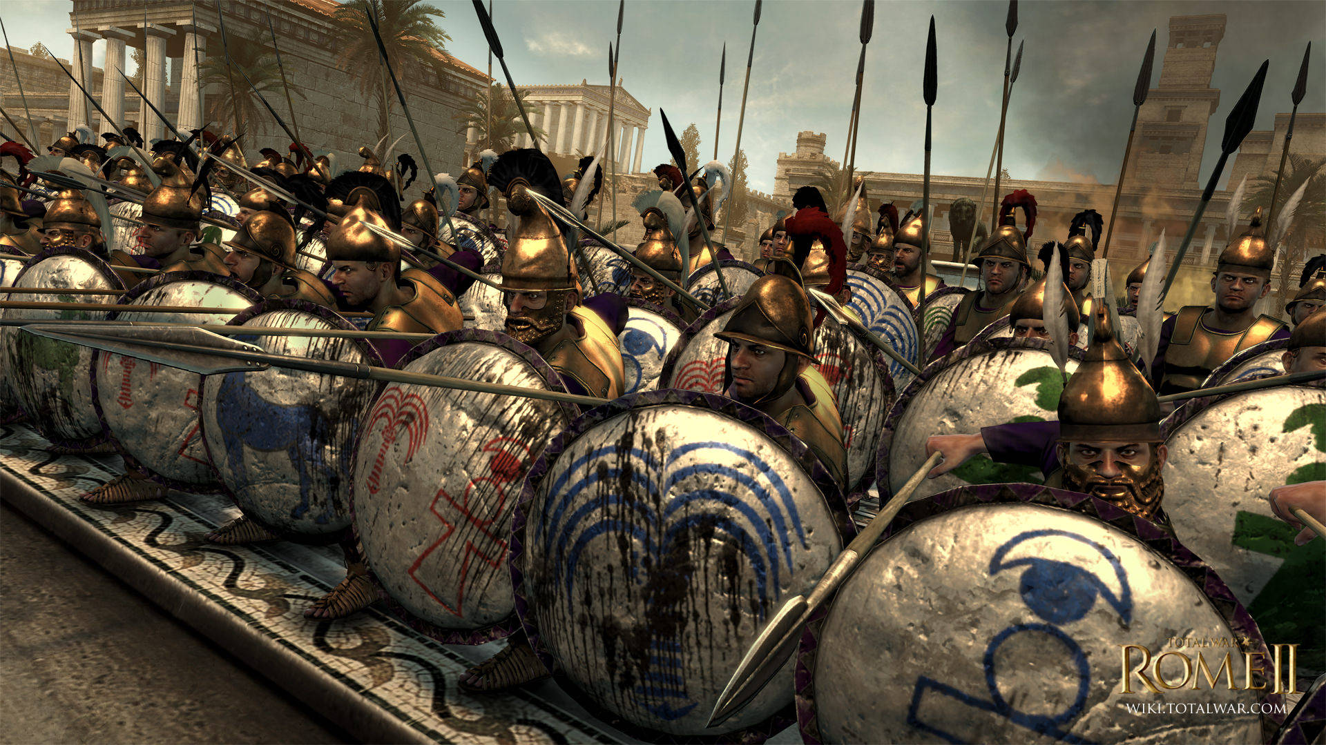 Carthage Total War Rome II er med dig - Gnid dig selv Wallpaper